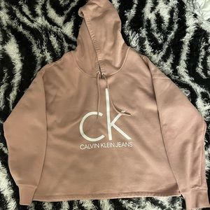 Pink Calvin Klein Hoodie XL